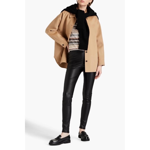 Theory Adbelle Bristol Leather Pants - Picture 10 of 10